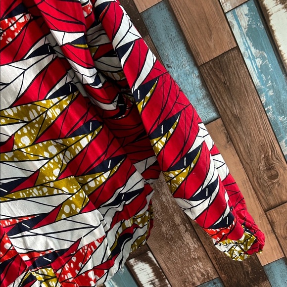 Grass-fields 2XL rayon Colorful Patterned Jacket - Picture 12 of 16